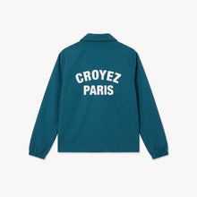Load image into Gallery viewer, Croyez Paris Coach Jacket | Dark Teal
