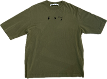 Load image into Gallery viewer, Off-White Diagonal Arrow Tee Green Army
