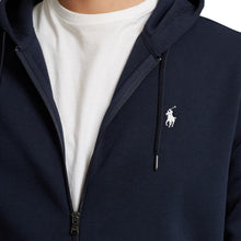 Load image into Gallery viewer, Polo Ralph Lauren Double Knit Full Zip Hoodie Navy
