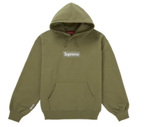 Afbeelding in Gallery-weergave laden, Supreme Box Logo Hooded Sweatshirt (FW25) Light Olive

