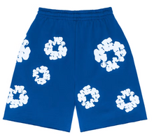 Load image into Gallery viewer, Denim Tears The Cotton Wreath Shorts Royal Blue
