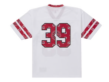 Load image into Gallery viewer, Supreme Bandana Football Jersey White
