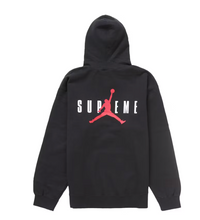 Load image into Gallery viewer, Supreme Jordan Hooded Sweatshirt (FW24) Black
