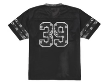 Load image into Gallery viewer, Supreme Bandana Football Jersey Black
