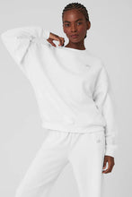 Load image into Gallery viewer, Accolade Crew Neck Pullover White
