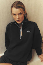 Load image into Gallery viewer, ALO Quarter Zip Black
