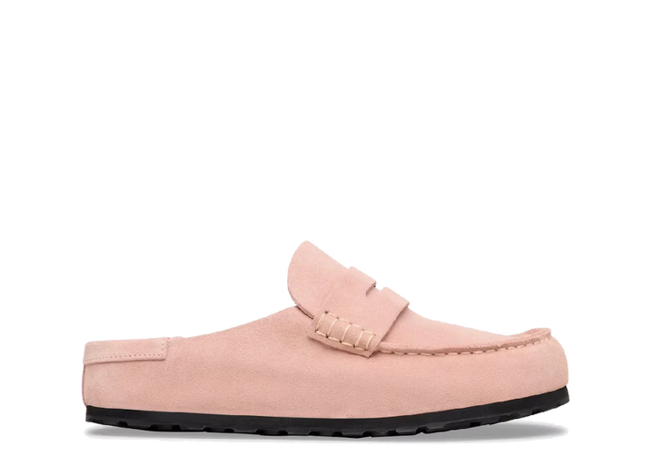 Birkenstock Naples Wrapped Suede Leather Pink Clay