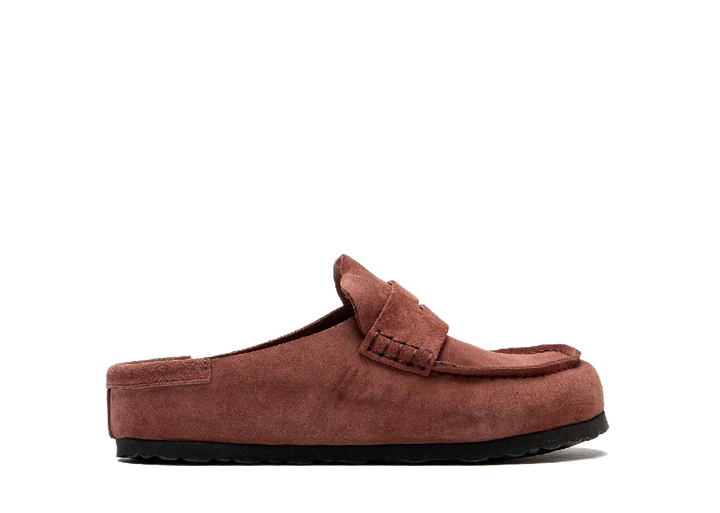 Birkenstock Naples Wrapped Suede Pepper