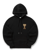 Afbeelding in Gallery-weergave laden, Ami Paris Hoodie ADC Patch Black

