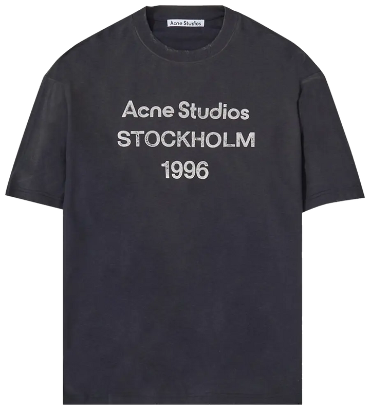 Acne Studios Exford 1996 T-Shirt Faded Black