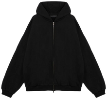 Afbeelding in Gallery-weergave laden, Fear of God Essentials Heavy Fleece Full Zip Hoodie 'Black'
