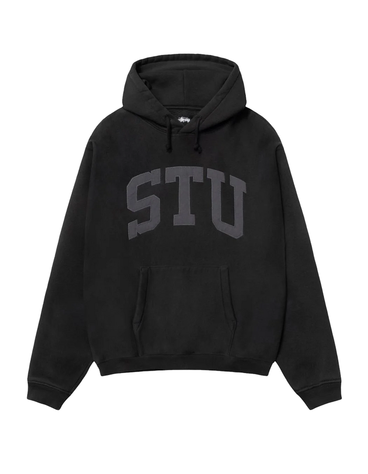 Stussy Back Logo Applique Hoodie Black
