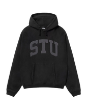 Afbeelding in Gallery-weergave laden, Stussy Back Logo Applique Hoodie Black
