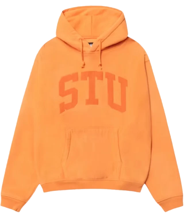 Stussy Stu Relaxed Hoodie Orange