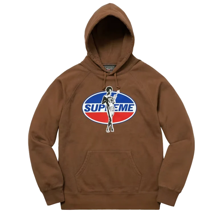 Supreme Hysteric Glamour Hoodie Brown
