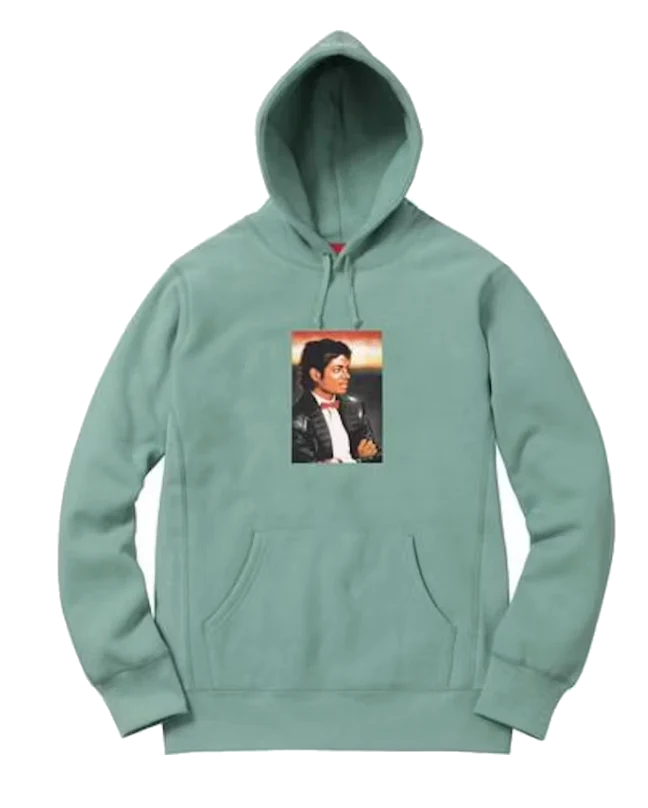 Supreme Michael Jackson Hooded Sweatshirt Seafoam