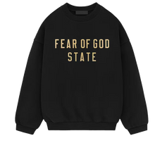 Afbeelding in Gallery-weergave laden, Fear of God Essentials Fleece Crewneck Black
