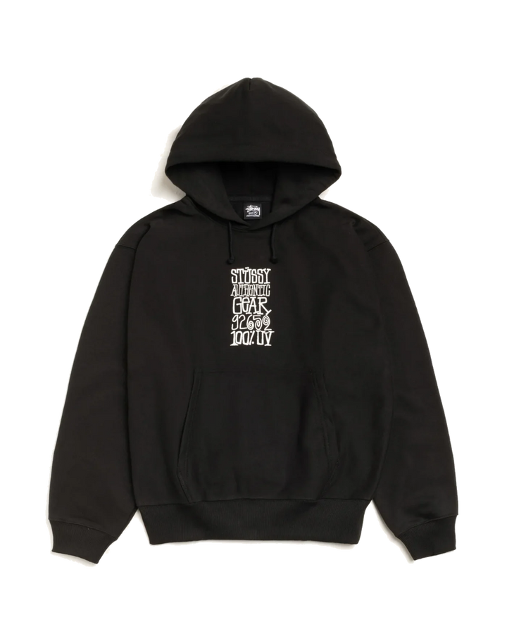 Stüssy Authentic Gear Hoodie Black