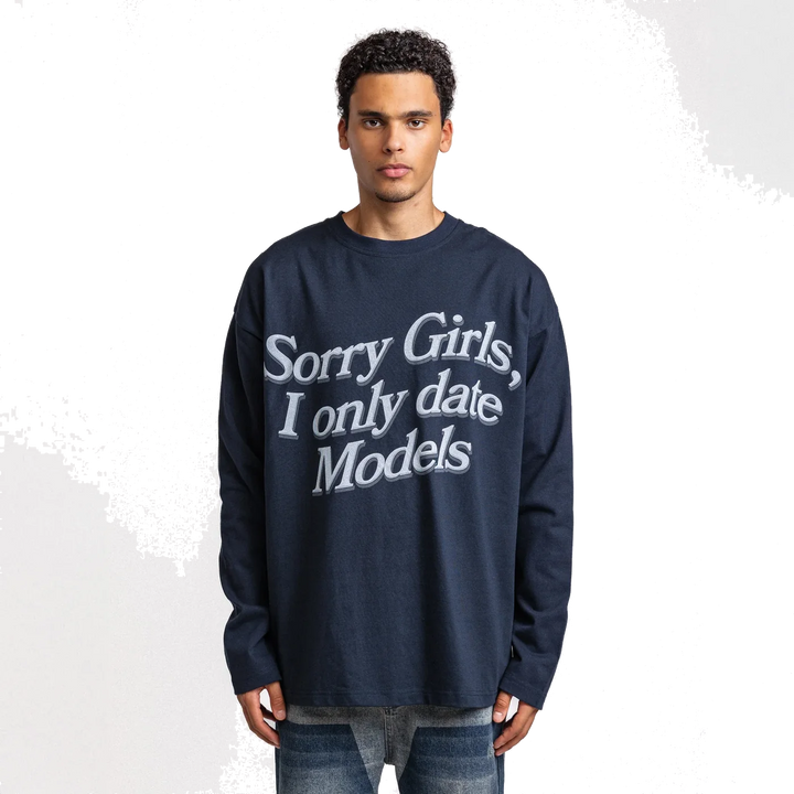 Rheborn I Only Date Models Longsleeve Navy