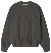 Afbeelding in Gallery-weergave laden, Fear of God Essentials Embossed Classic Crewneck Sweatshirt 'Charcoal Heather'
