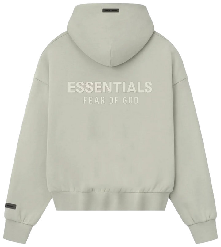 Fear of God Essentials Classic Full Zip Hoodie 'Abbey Stone'