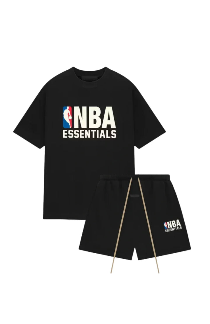 Fear of God Essentials NBA Black White Summer Set
