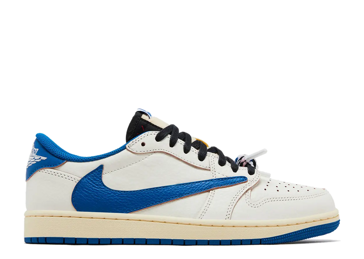 Jordan 1 Retro Low OG SP Fragment x Travis Scott Sail Military Blue