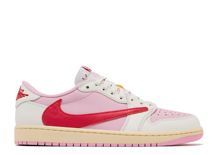 Jordan 1 Retro Low OG SP Travis Scott Sail Tropical Pink