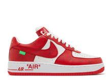 Afbeelding in Gallery-weergave laden, Louis Vuitton Nike Air Force 1 Low Virgil Abloh White Red

