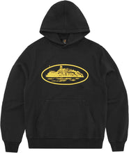 Afbeelding in Gallery-weergave laden, Corteiz Alcatraz Hoodie V2 Black &amp; Yellow
